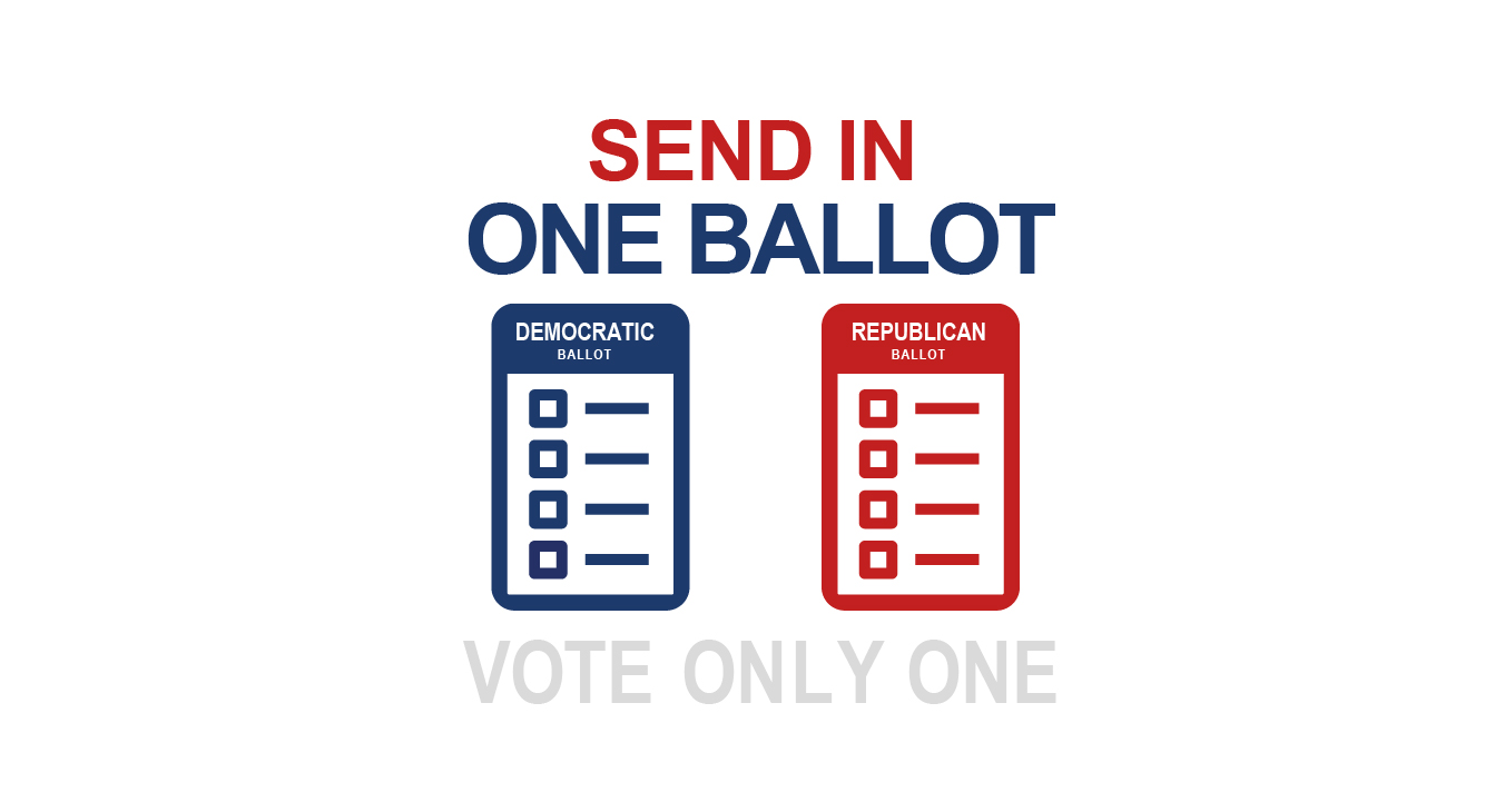 Unaffiliated Voters: Return Only ONE Ballot In The 2018 Primary ...